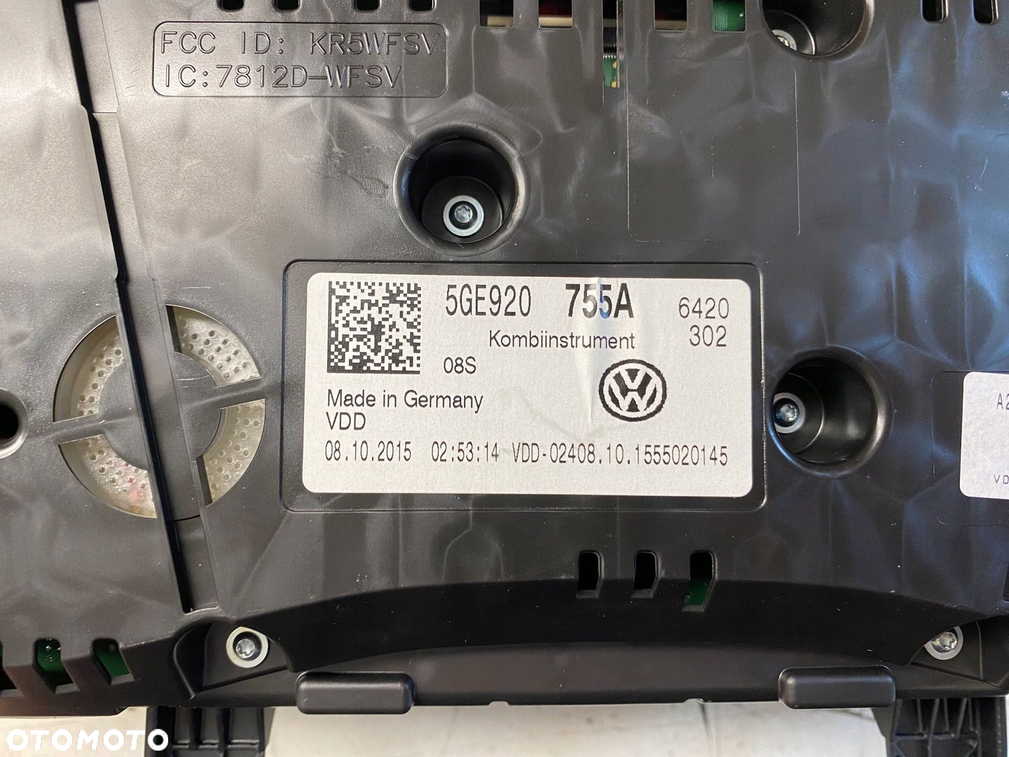 VW GOLF VII GTE LICZNIK ZEGARY 5GE920755A - 7