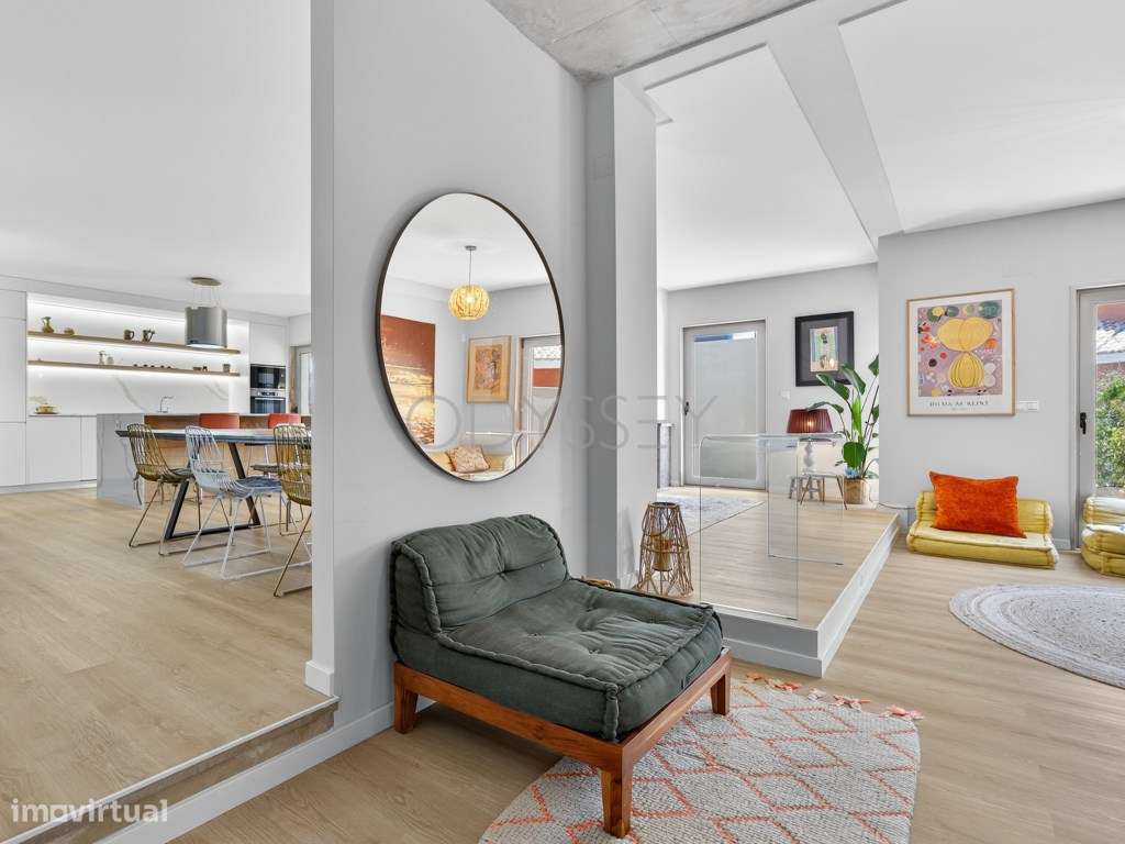 Villa entre litoral e campo com vista mar perto da Ericeira-27