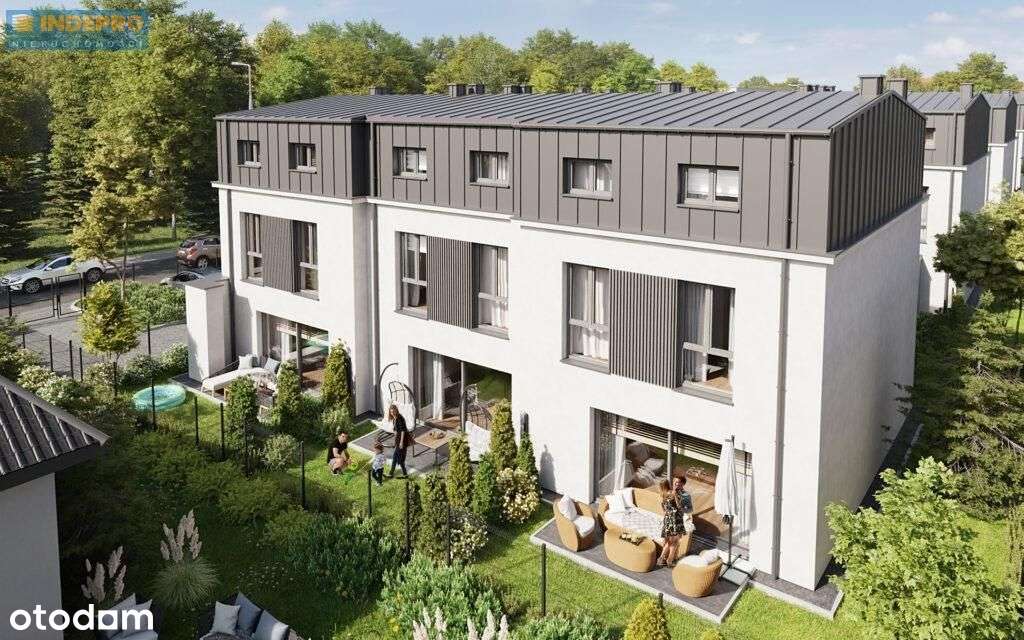 Nowoczesny dom szeregowy | Wawer | 138,85 m² – pohled 6
