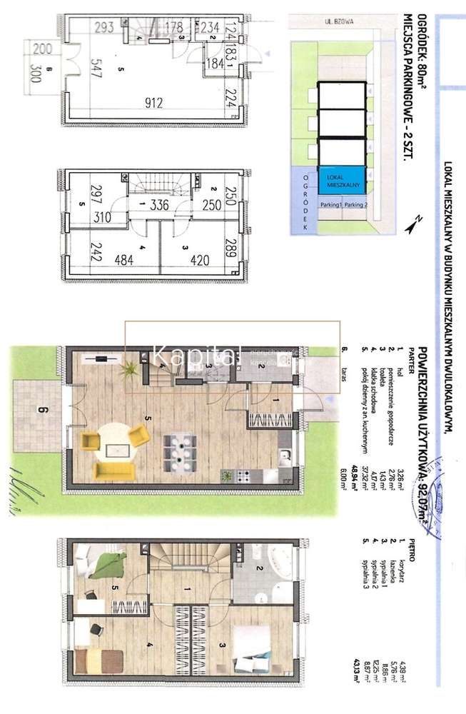 dwupoziomowe,bezczynszowe, 2mp, cena do negocjacji-19