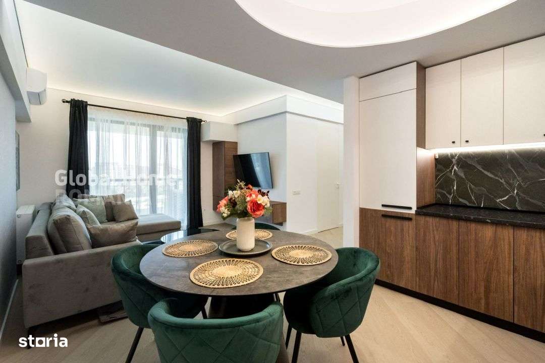 Apartament 3 camere 76,7MP | Pipera- Cortina North | Parcare subterana - Imagine principală: 4/19