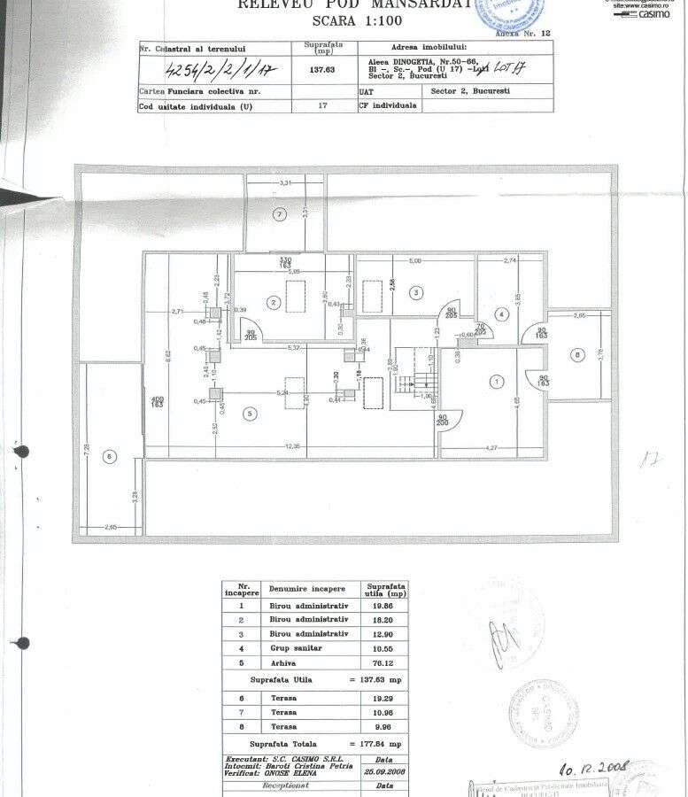 Apartament penthouse 3 camere 178 mp sector 2 Bucuresti - Imagine principală: 4/20