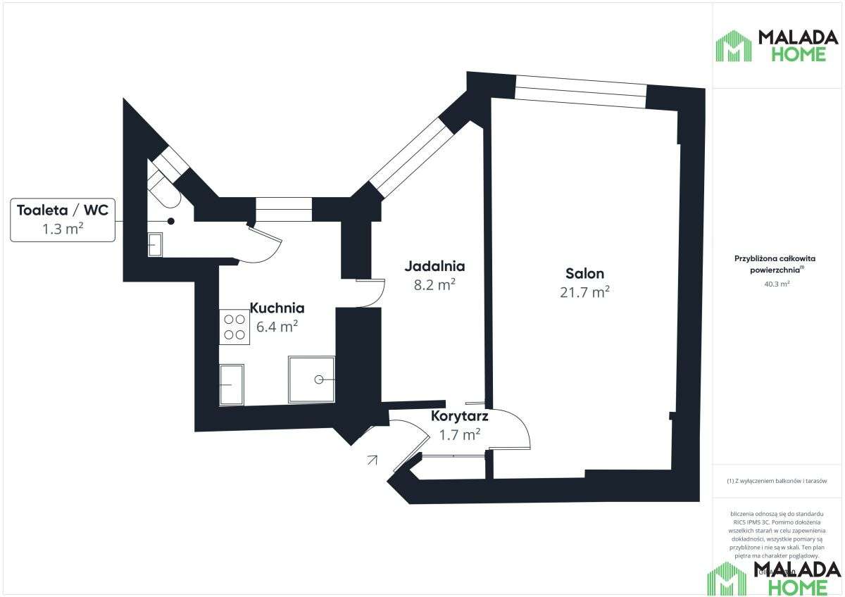 Klimatyczne 40 m2 w pięknej kamienicy-9