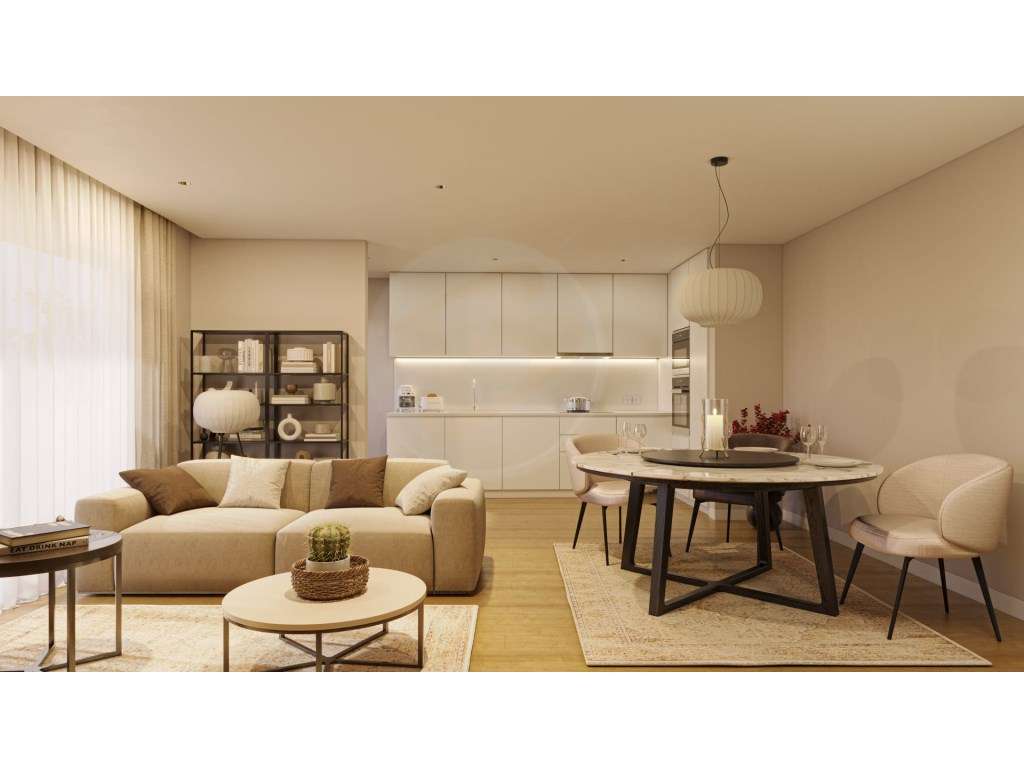 T3 em Empreendimento junto á Praia na Póvoa de Varzim - Grande imagem: 4/25