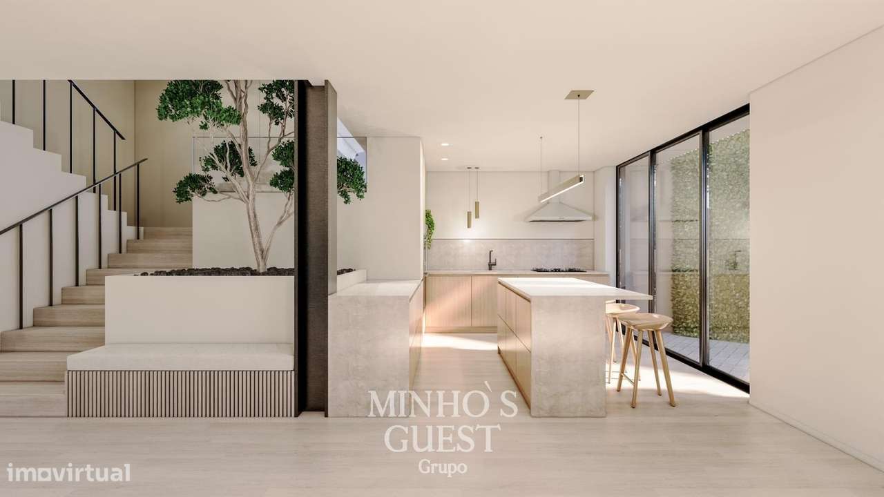 Moradia V3+1 Nova com Piscina | Nogueiró, Braga-5