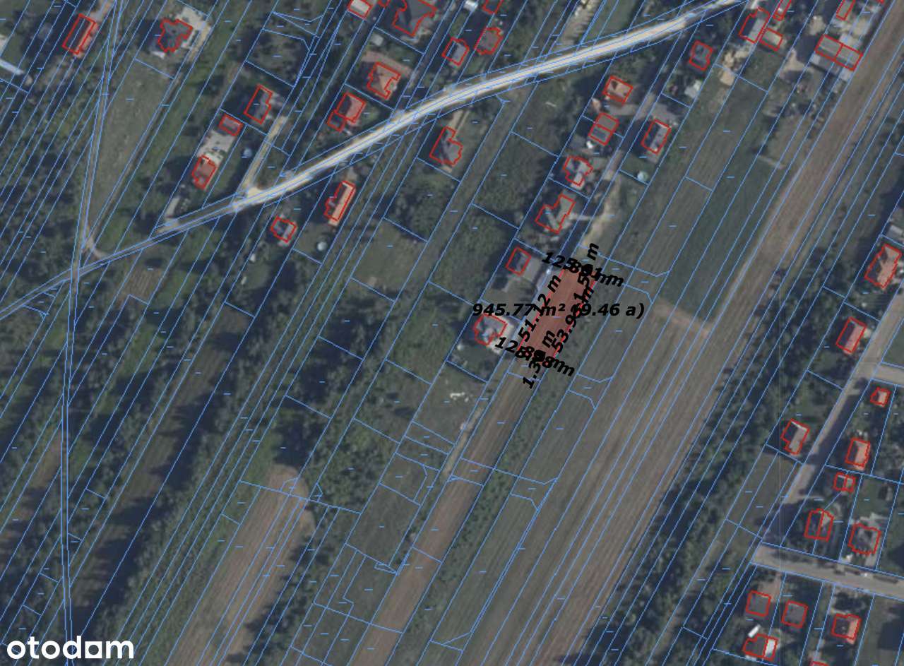 Działka budowlana 937 m² – Siedlce, ul. Ganiewskiego – Bezpośrednio. - Pełny obrazek: 5/5