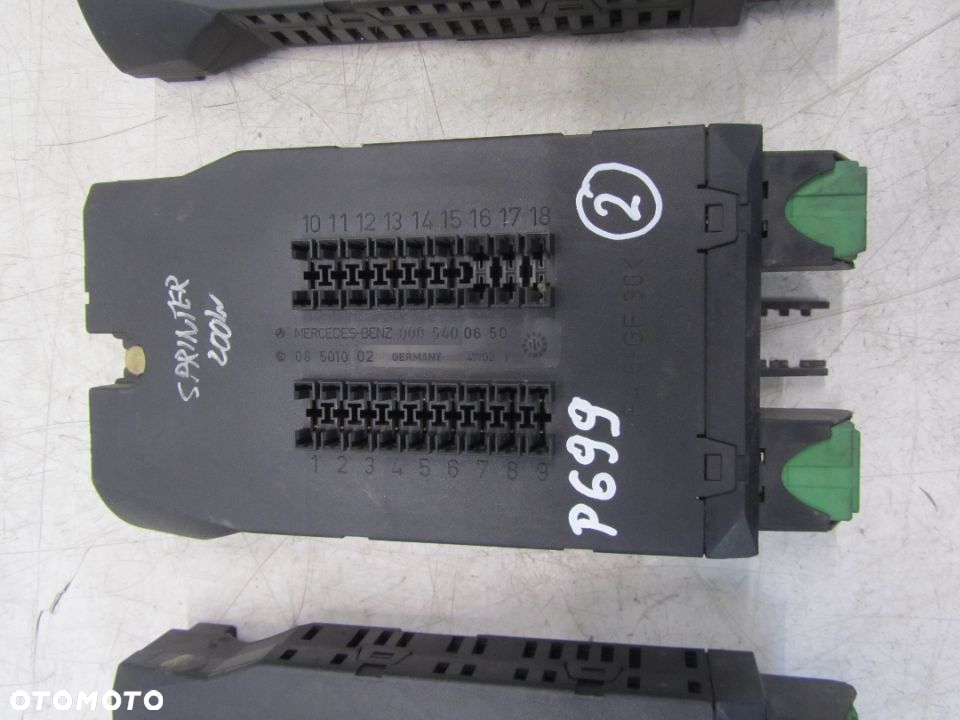 mercedes sprinter 901-Vito 638 moduł bsi-skrzynka bezpieczników 0005400650 - 4