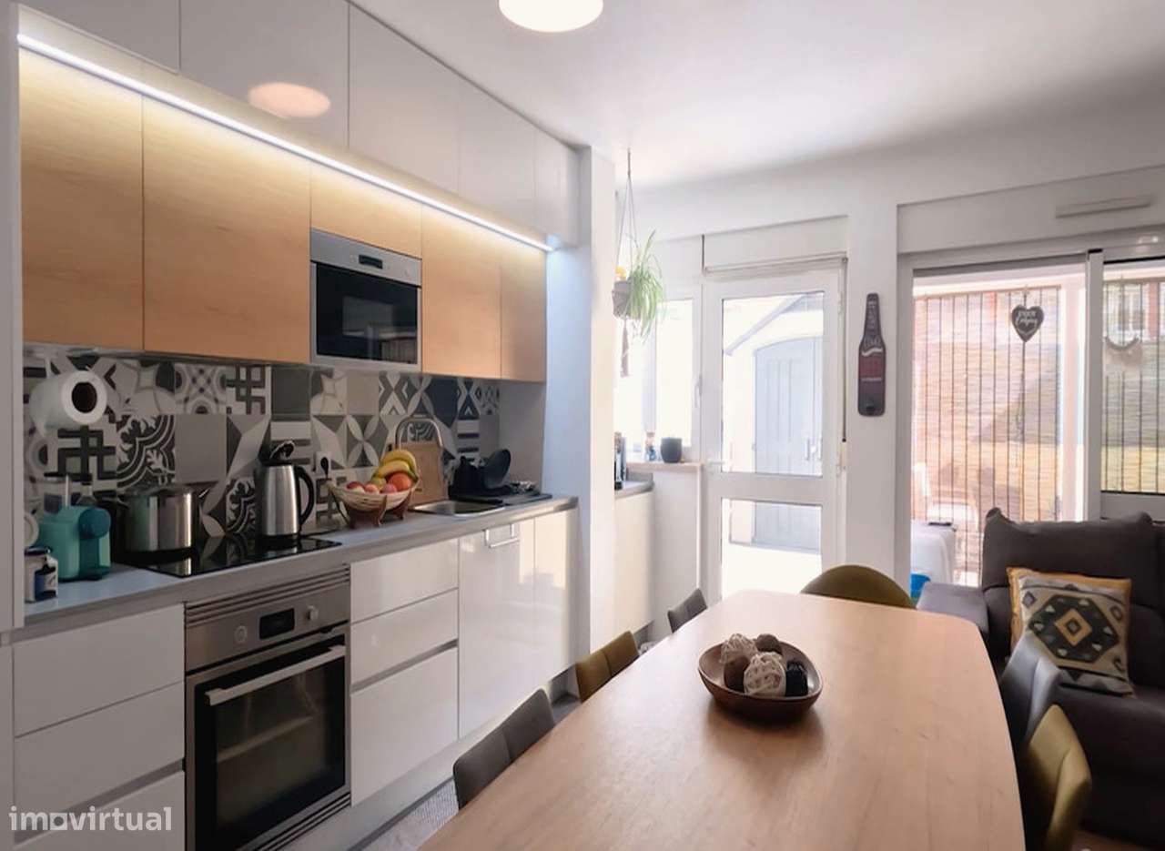 T1 com terraço, ar condicionado Beato, em Lisboa