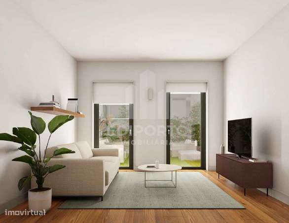 Apartamento T1+1 novo com  Mezanine  com  2 terraços e  garagem  no Po - Grande imagem: 2/20
