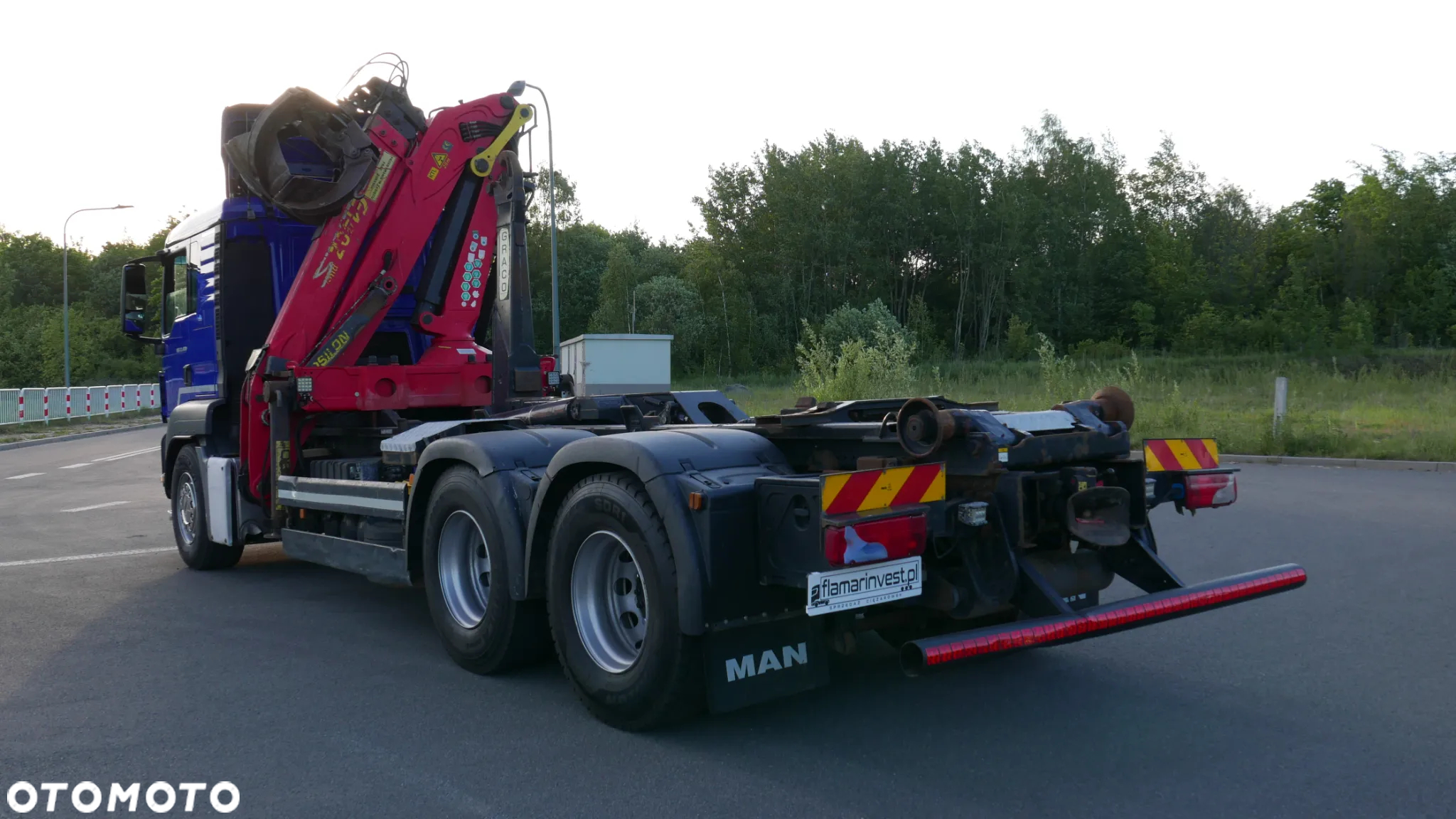 MAN MAN TGS 33.480 6x4 HAKOWIEC PALFINGER EPSILON + PALIFT z HDS dźwig do kontenerów do złomu odpadów hardox - 18