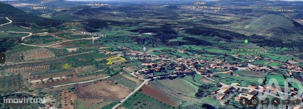 Terreno Agrícola em São Miguel, Santa Eufémia e Rabaçal de 1350,00 m2 - Grande imagem: 4/9