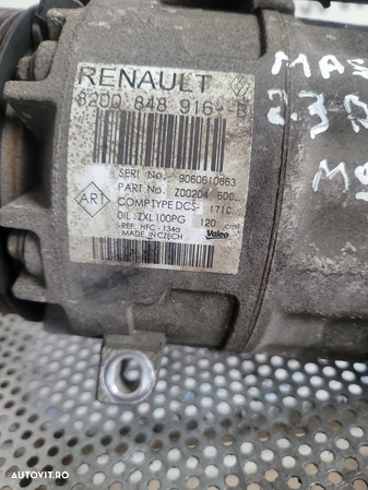 Compresor Clima Ac Aer Conditionat Renault Master 2.3 Dci Euro 6 Cod 8200848916-B De Pe Motor Cu 12.000 Km Dezmembrez Renault Master 3/4 An 2019-2020-2021-2022 2.3 Dci Cod Motor M9T F716 Bi-Turbo - 7