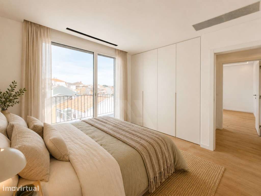 Moradia T5 na Amoreira com vista mar, piscina e jardim privativo-29