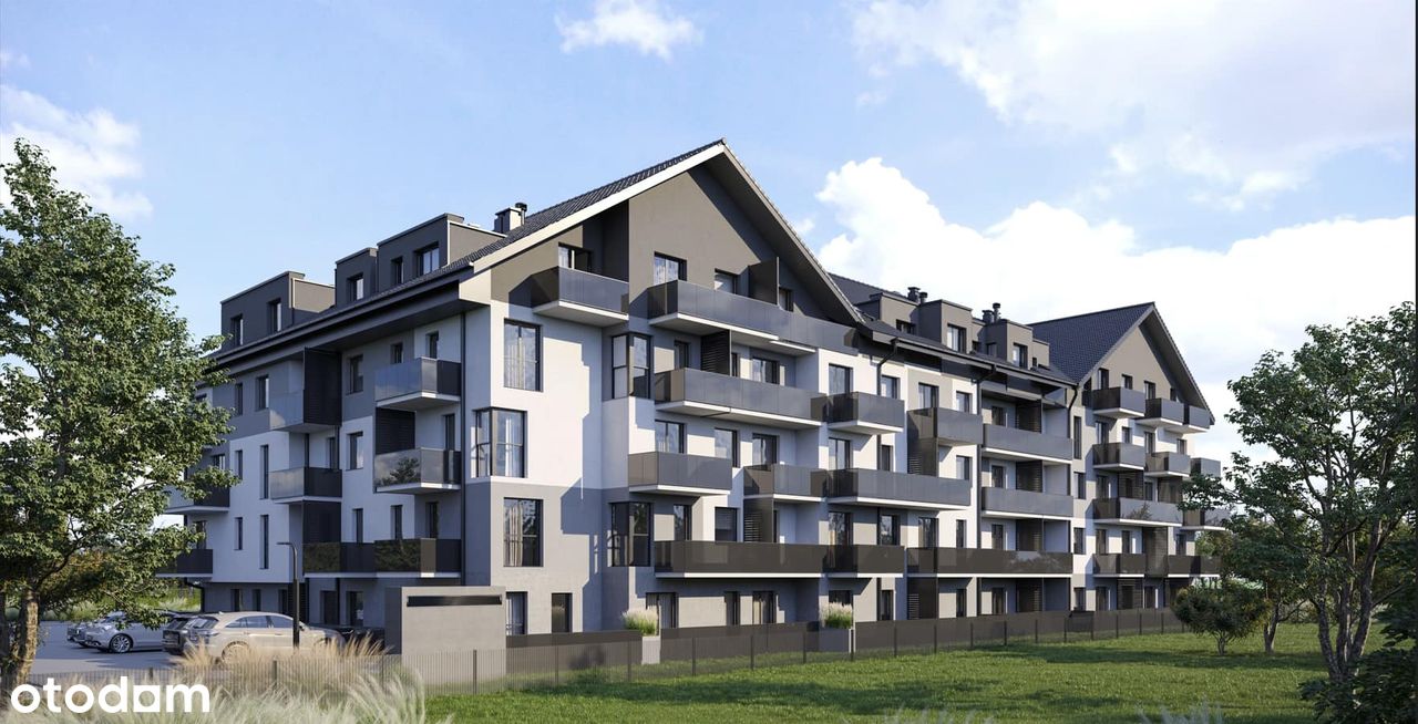 3-pokojowe mieszkanie 44m2 + balkon