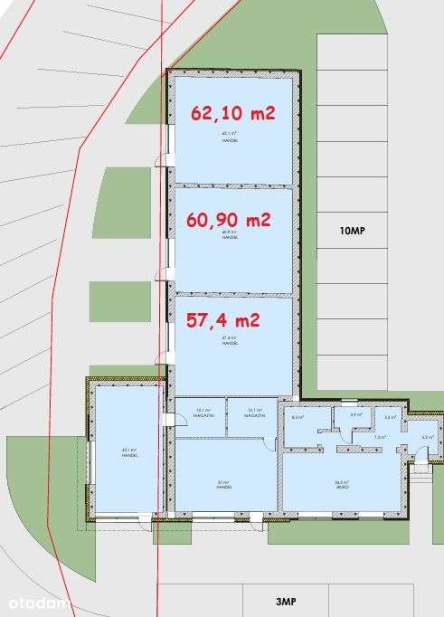 Powierzchnie usługowe w centrum Swarzędza! - Pełny obrazek: 5/6