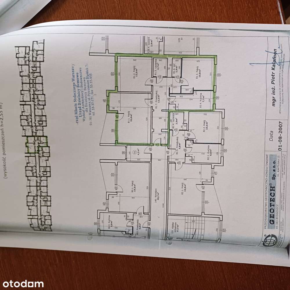 sprzedaż mieszkania+komorka w cenie +4przystanki do metra Bemowo - Pełny obrazek: 3/3