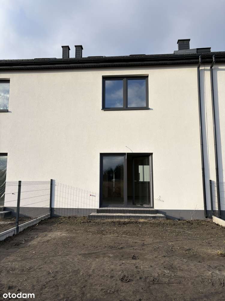 Segment z ogródkiem do wykończenia 77m2 | spokojna okolica, Bieniewice-13