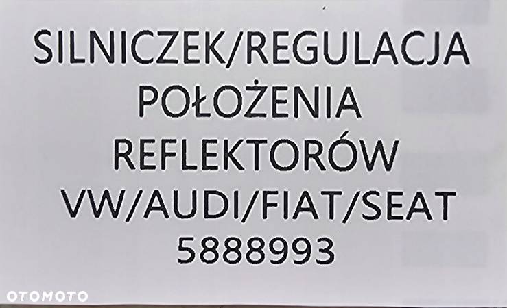 NOWY SILNICZEK/REGULACJA REFLEKTORÓW VW AUDI SEAT FIAT - 5