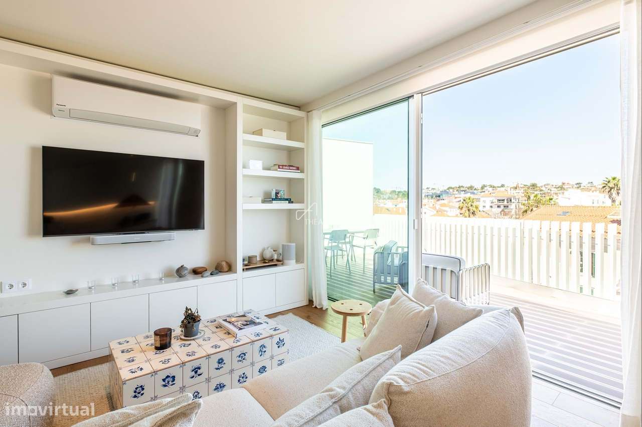 Refúgio Moderno T2  com Terraço no Coração de Cascais - Grande imagem: 5/35