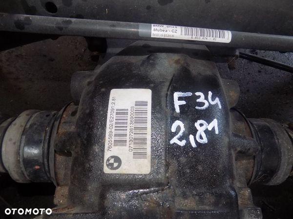 BMW F30 F31 F34 MOST TYLNY 2,81 7605589 - 2