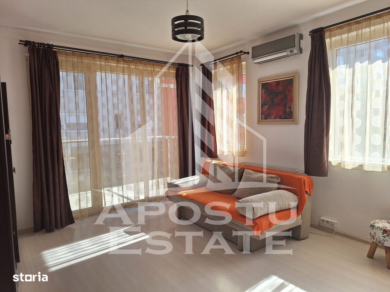 Apartament 2 camere, decomandat, 68 mp utili, Ared Uta