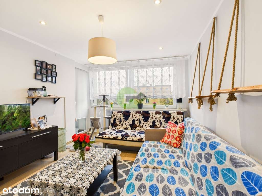 Gotowe 2 pokoje w Centrum | Dąbrowskiego | Balkon-0