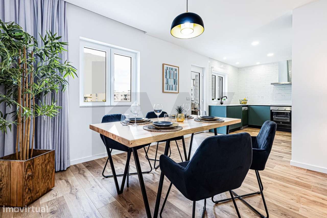 Apartamento T3 em Olhão Totalmente Remodelado - Grande imagem: 5/38