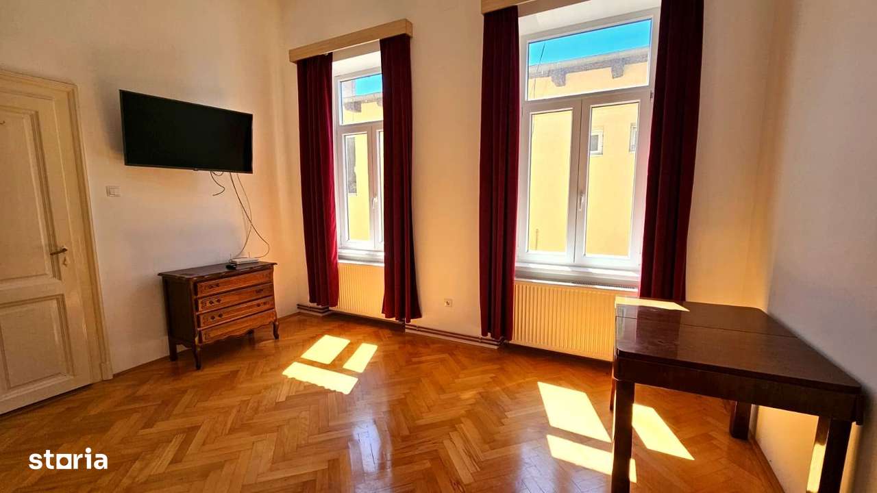 0 %comision Apartament cochet, etajul 1, sud, cladire istorica Central-15