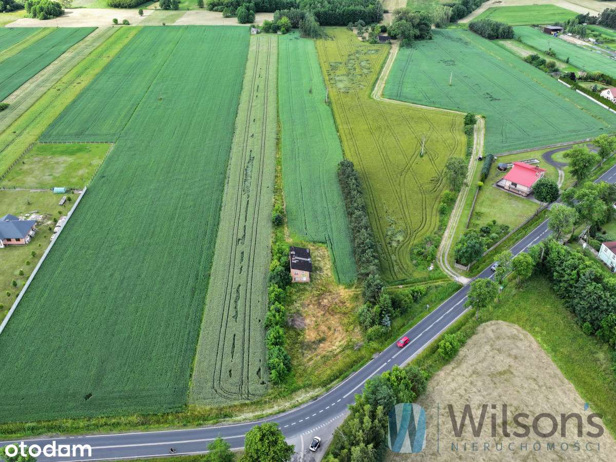 Działka inwestycja 1,7 ha ; dom w stanie surowym - Pełny obrazek: 5/9