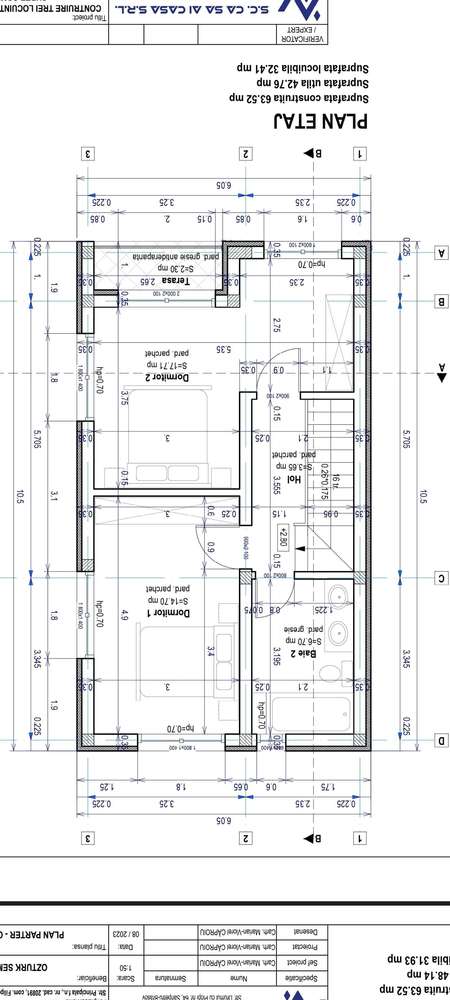 Teren 1000 mp cu Autorizatie valabila de Construire pentru 3 Case P+1 - Imagine principală: 5/20