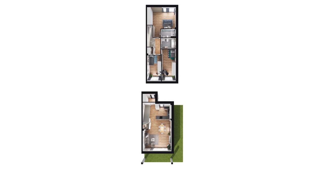 Nowy Wawer | mieszkanie 4-pok. | 3A - Pełny obrazek: 3/9