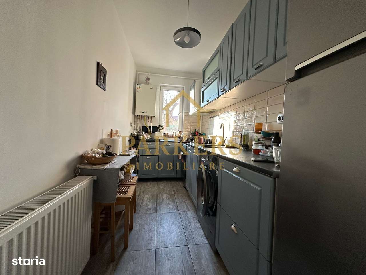 Apartament de vanzare 2 camere cu gradina in Floresti utilat mobilat-9