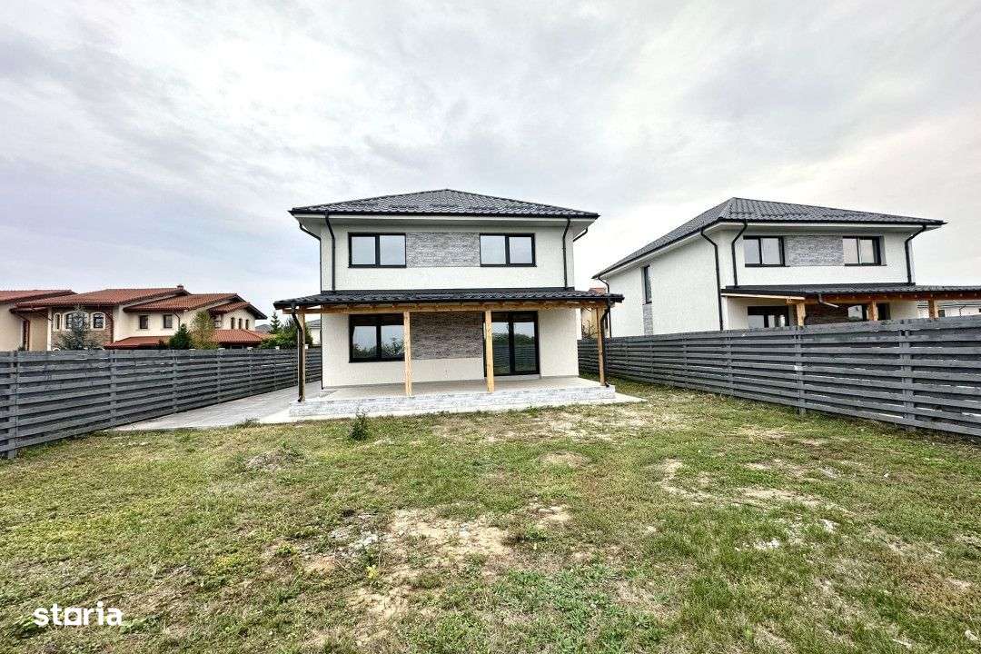 Vilă nouă, P+1E, Corbeanca, lângă Paradisul Verde, comision 0 - Imagine principală: 1/15