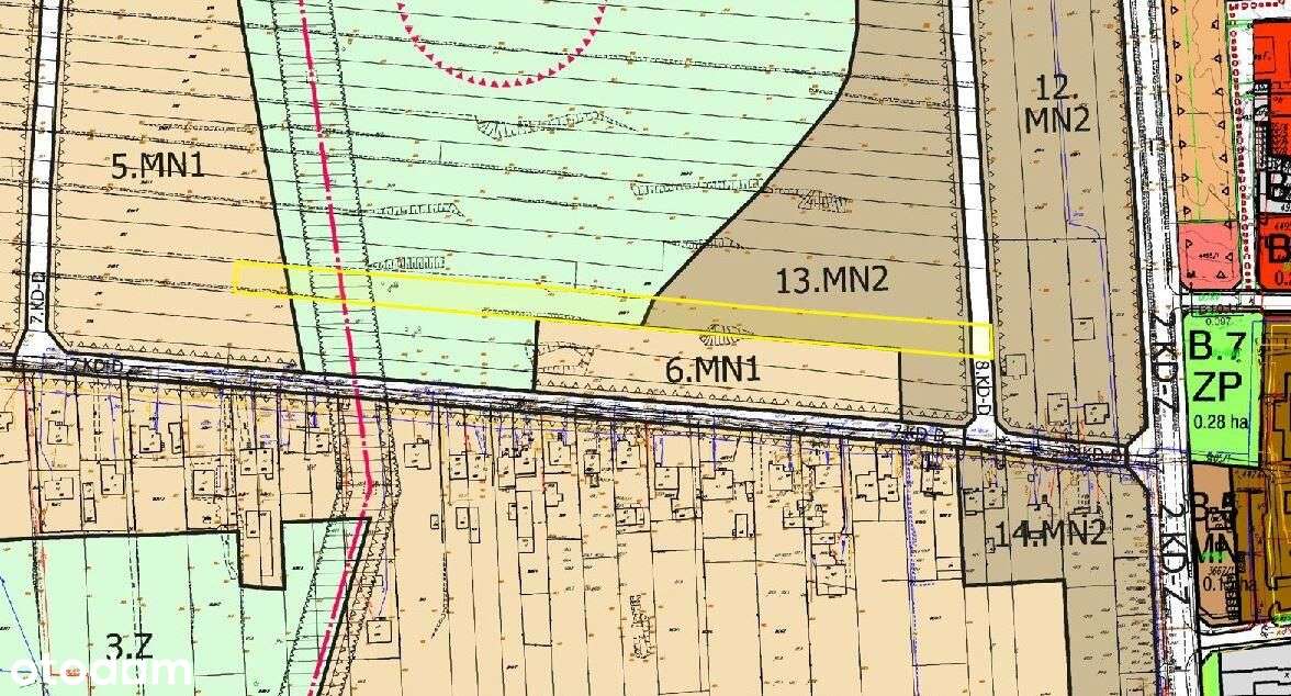 Działka, 5 438 m², Olkusz-1