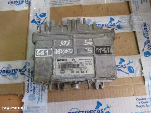 Centralina 6K0906026B SEAT CORDOBA 1995 1.0 I BOSCH SEAT CORDOBA 6K1 1995 1.4I 60CV 5P BRANCO BOSCH - 1