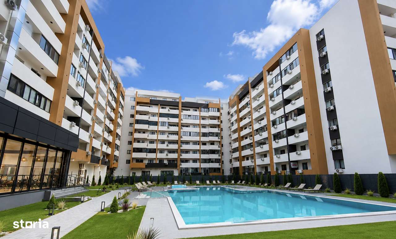 2 camere, metrou Berceni 5 min., 42mp, et. 1, piscina