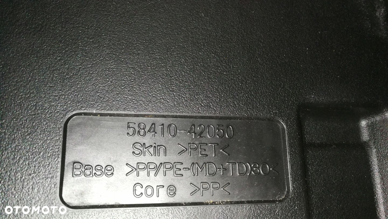 Podłoga wykładzina bagażnika 58410-42050 Toyota RAV-4 IV 12-18 - 3