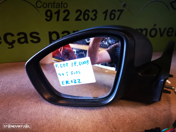 PEUGEOT 208 / 2008 RETROVISOR ESQUERDO - ER122 - 6