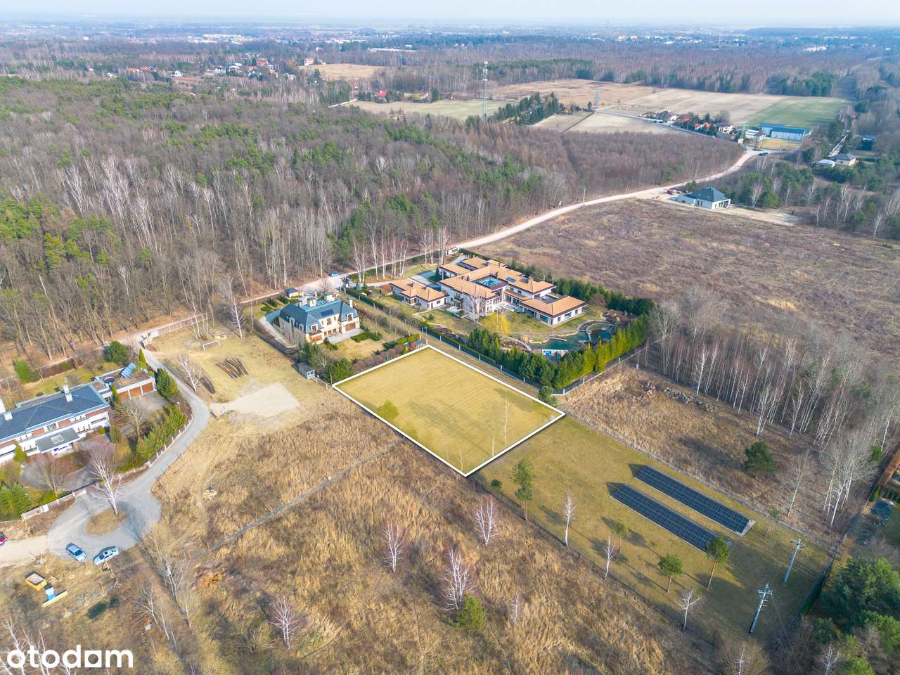 Wyjątkowa działka z MPZP, obok Las Kabacki-7