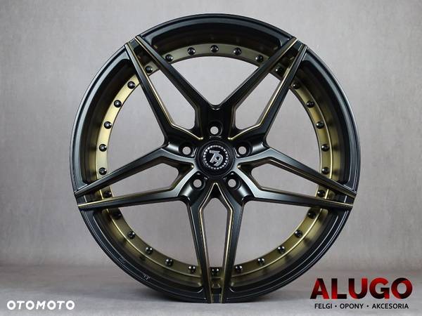 Alufelgi 19 5x120 Felgi GOLD BMW E90 E91 F30 X5 X3 F25 F15 X1 X2 X4 Nowe Czarny MAT - 3