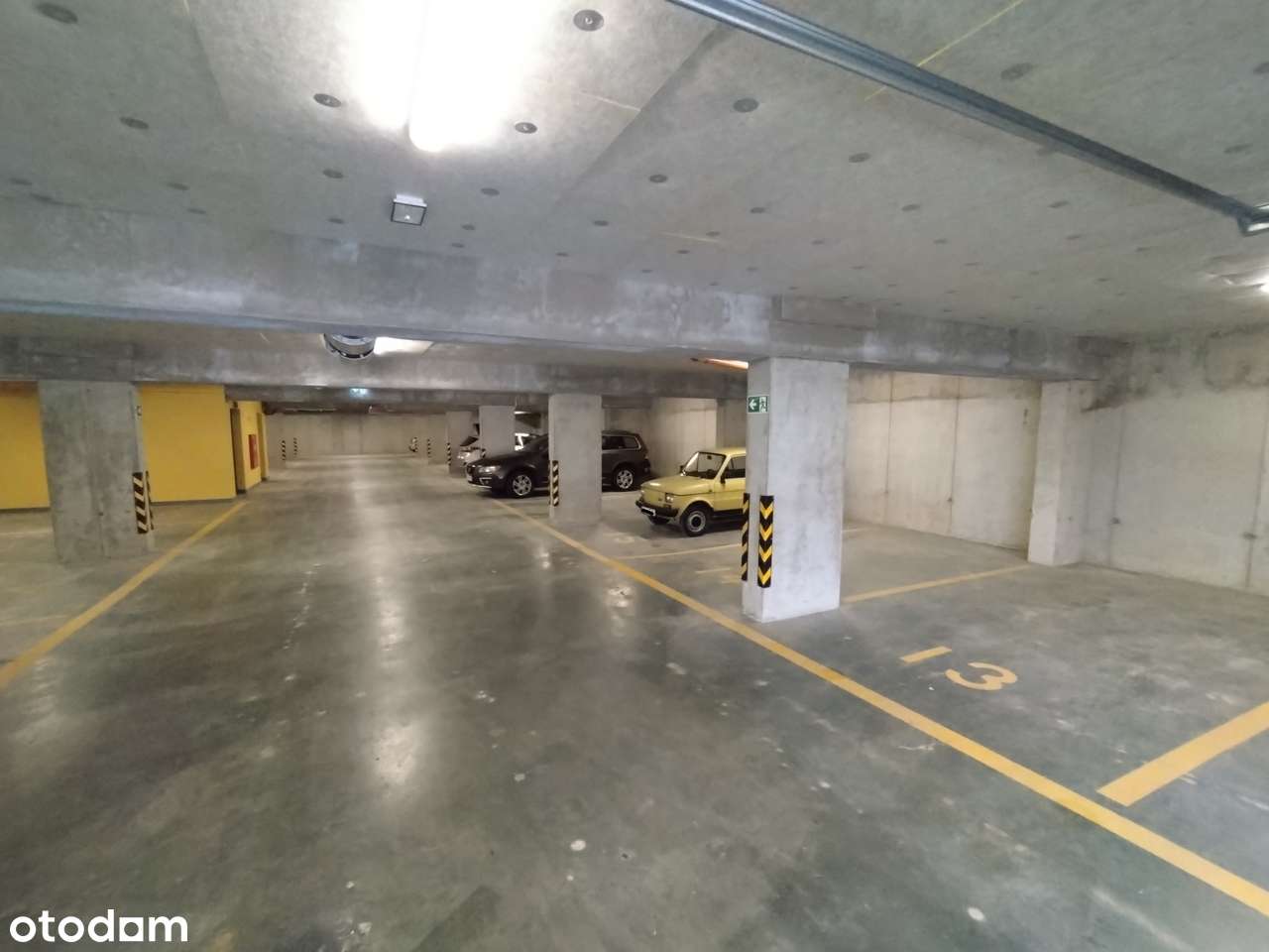 WYNAJMĘ BEZPIECZNE MIEJSCA PARKINGOWE W GARAŻU PODZIEMNYM - Pełny obrazek: 2/3