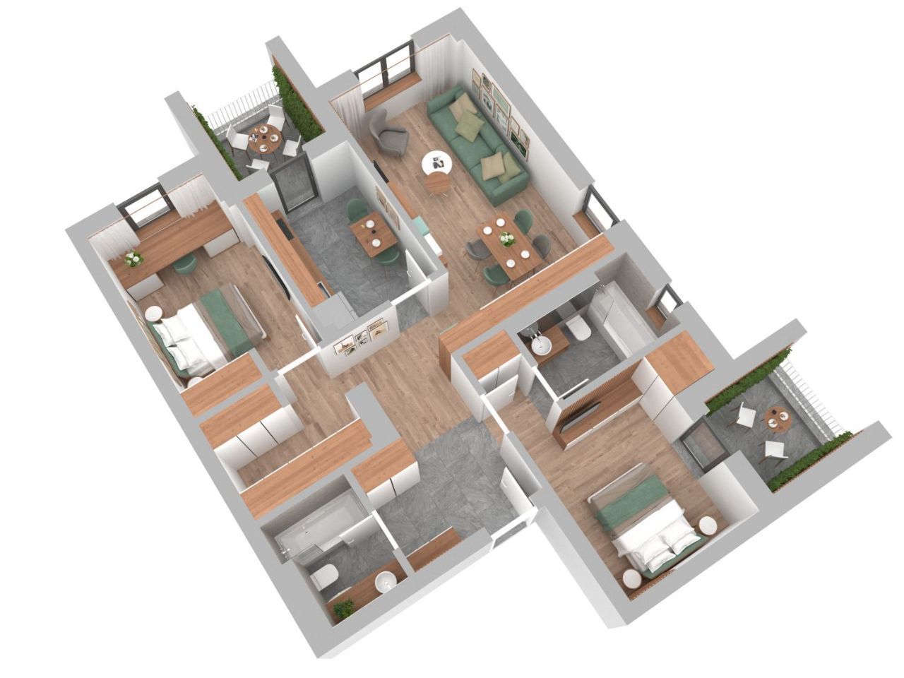 Apartament spatios, RoKa Residence Colentina - tva 19% inclus in pret