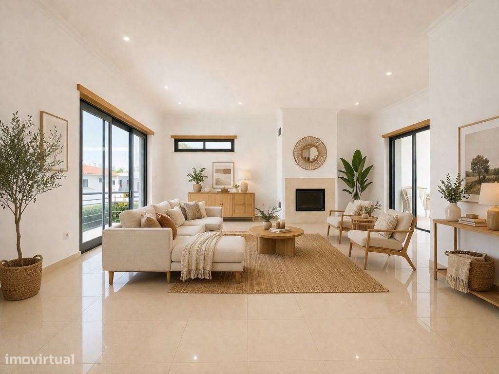 Moradia T5 Moderna no Feijó com 296 m² e Garagem de 100 m²  Confort...-4