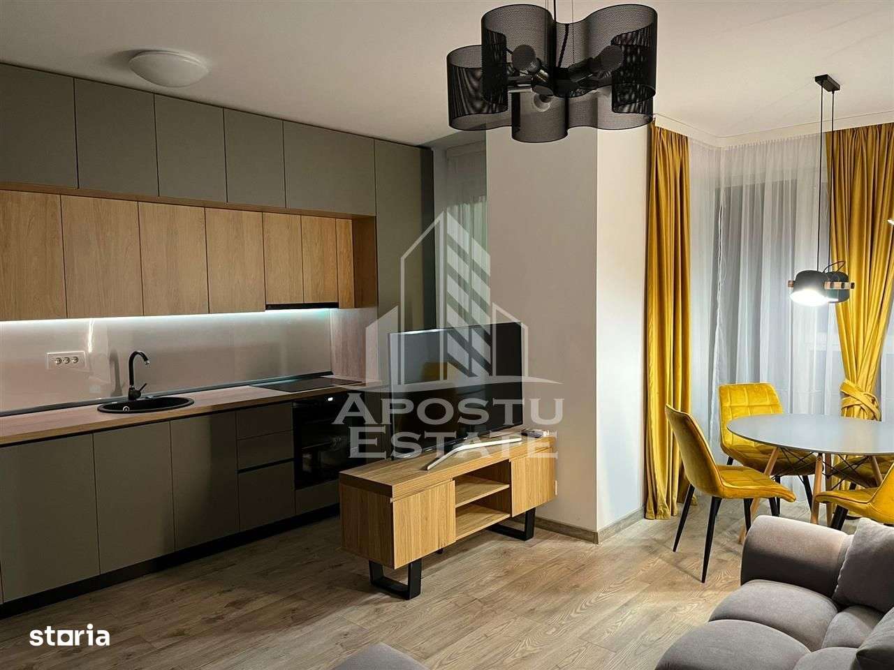 Apartament de lux cu 2 camere terasa de 78mp zona Soarelui - Imagine principală: 4/13