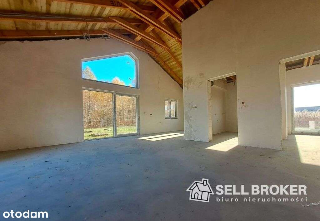 Dom w stanie deweloperskim 130 m2 / blisko PKP-3