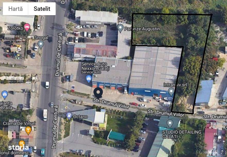 Teren Centura Galati, str. Drumul Viilor, Suprafata 2344mp, D.13,28ml-0