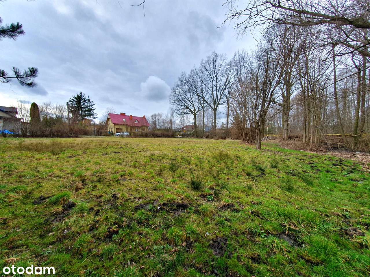 Urokliwa działka budowlana ze stawem pogranicze Łódź / Zgierz - Pełny obrazek: 5/9
