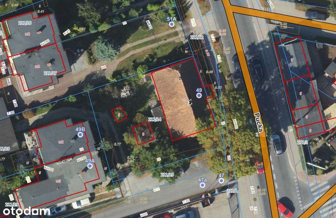 Działka mieszkaniowo-usługowa w Redzie-3