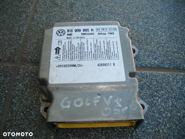 vw golf V sensor airbag 1k0909605n - 1