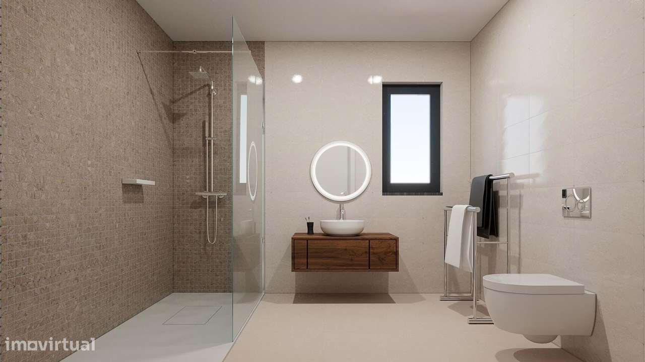 Moradia térrea com 3 quartos,    vista de Campo e piscina -  Cela ,-11